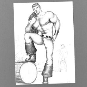 Gay Male Art Tom Of Finland LGBTQ Home Decor